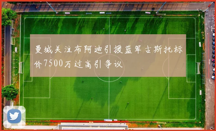 曼城关注布阿迪引援蓝军古斯托标价7500万过高引争议